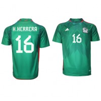 Mexiko Hector Herrera #16 Domáci futbalový dres MS 2022 Krátky Rukáv